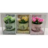 Сувенир Цветы в горшочке СЦ-11*6