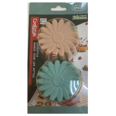 Форма для выпечки артSC27-6 силиконовая