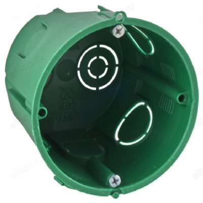 Коробка установочная для сплошных стен SE, 65x60мм IP30