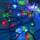 Гирлянда светодиодная Дождик SE-RAIN-200M, 10н по 2м, 200LED, мульти(4цв.), конт