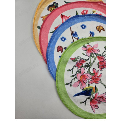 Салфетка микрофибра Цветы СФ-30-1