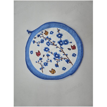 Салфетка микрофибра Цветы СФ-30-4