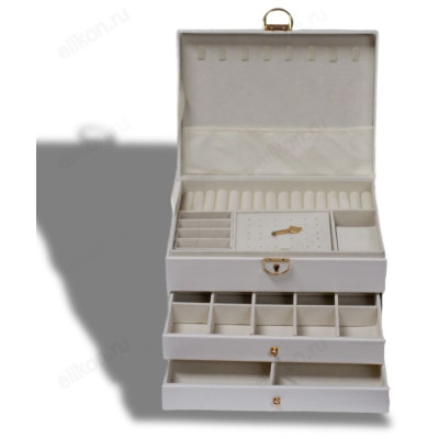 Шкатулка для украшений 0536 3 яруса-7