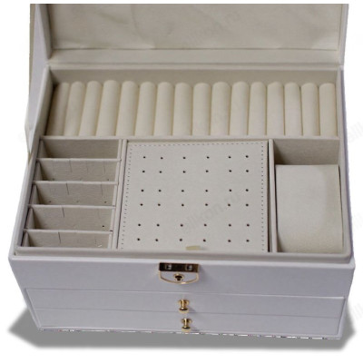 Шкатулка для украшений 0536 3 яруса-9