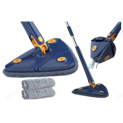 Швабра треугольная 2 насадки Ш-159714-1