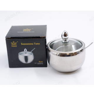 Сахарница с ложкой СЛ-156489 9см-2