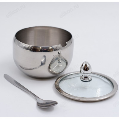 Сахарница с ложкой СЛ-156489 9см-5