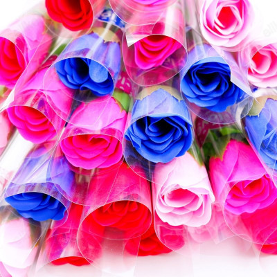 Сувенир мыло Цветок Роза 34см СМ-Р34-5