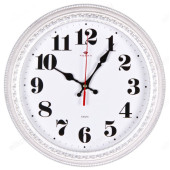 Часы настенные Рубин СН 2950-003 Классика белые