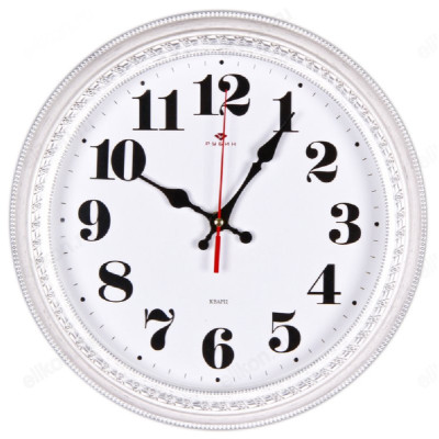 Часы настенные Рубин СН 2950-003 Классика белые