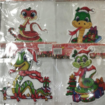 Наклейка Змея СТ50 силикон-1