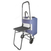 Сумка-тележка " Попутчица" СТПС11 с сиденьем Сумка-тележка " Попутчица" СТПС11 с сиденьем