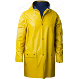 Дождевик-плащ SUNTR2 с капюшоном на кнопках желтый