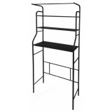 Стеллаж в ванную комнату СВШП12 черный