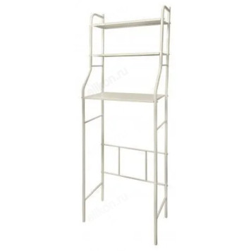 Стеллаж в ванную комнату СВУ01 белый