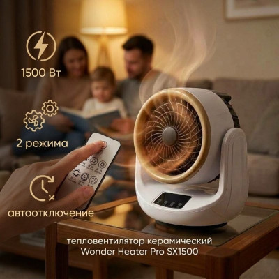 Тепловентилятор Wonder Heater Pro 1500Вт SX1500 (ZK-537)