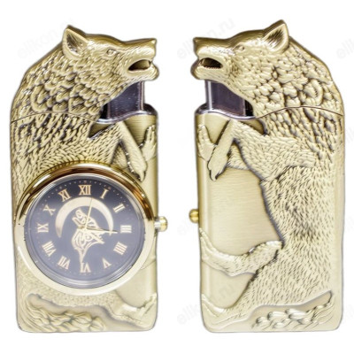 Зажигалка с часами-1