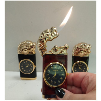 Зажигалка с часами-2