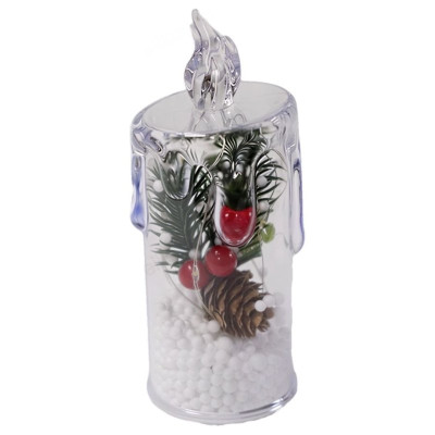 Свеча светодиодная SZX-09 14см-2