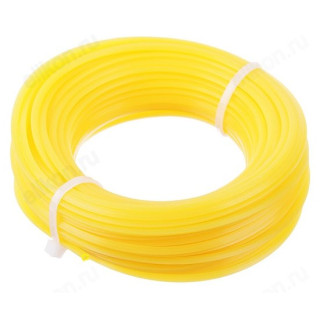 Леска для триммера d 3,5мм,15м звезда/треугольник