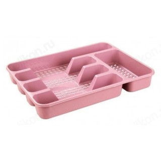 Лоток для столовых приборов Т84 4ре секции пластик