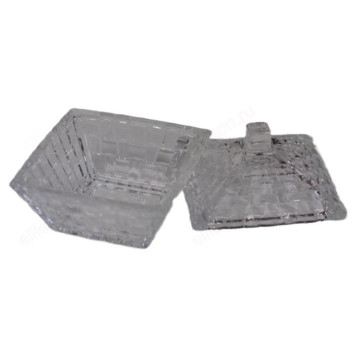 Сахарница стекло 12*12см TG1035-4,5-1