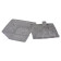 Сахарница стекло 12*12см TG1035-4,5