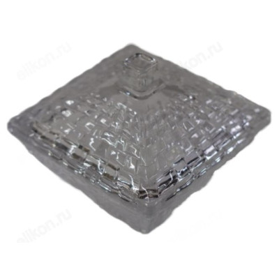 Сахарница стекло 12*12см TG1035-4,5-2