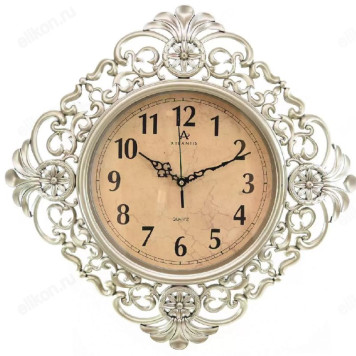 Часы настенные Atlantis TLD-35190A silver