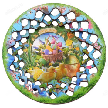 Тарелка Пасха 190мм ТП-156487