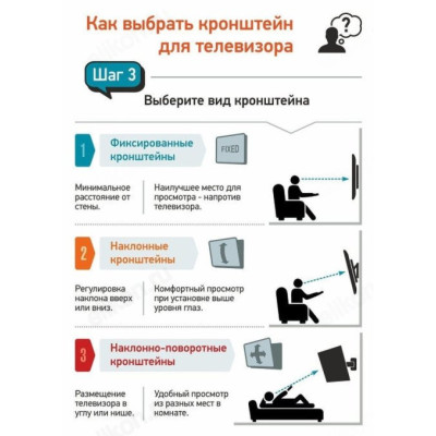 Кронштейн ЖК Unico Metall UM872-6