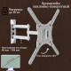 Кронштейн ЖК 23-55" UM870W UltraMounts белый