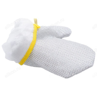 Варежка для мытья посуды металич. В-160251-2