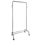 Вешалка гардеробная ВГ11 на колёсах, медный антик