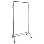 Вешалка гардеробная ВГ11 на колёсах, медный антик