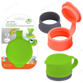 Крышка-зажим для пакетов и мешков VL75-93 пластик