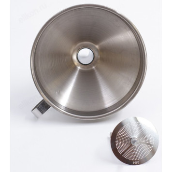 Воронка с ситом d12cm металл АА-12-2