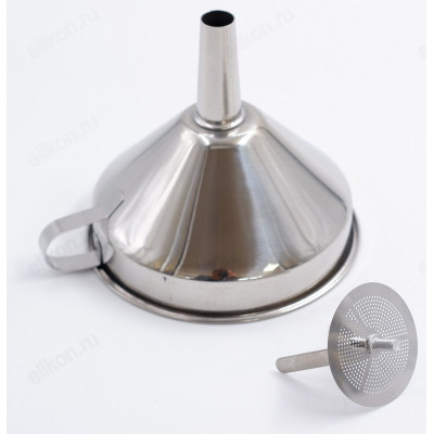 Воронка с ситом d12cm металл АА-12-4
