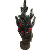 Сувенир елка ветка с ягодой