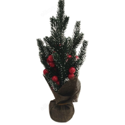 Сувенир елка ветка с ягодой