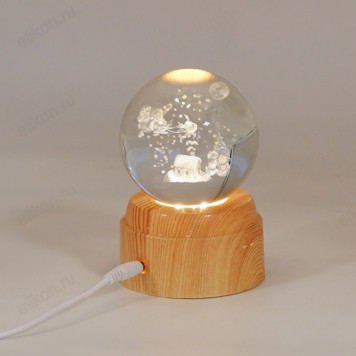 Сувенир ночник вращающийся WG-2416-4