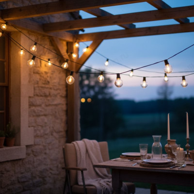 Гирлянда уличная Ретро 50л/15м WS-36-15-5