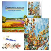 Картина по номерам YCGJ32855 Цветочки