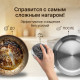 Губка для посуды металл YJ-0126 4шт