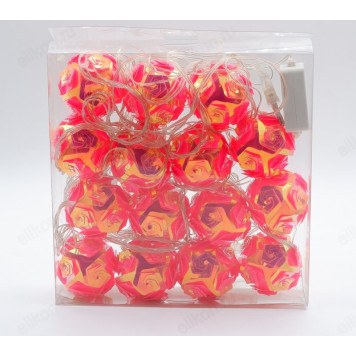 Гирлянда YM-8 5м 15 ламп цветная-1