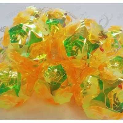 Гирлянда YM-8 5м 15 ламп цветная-3