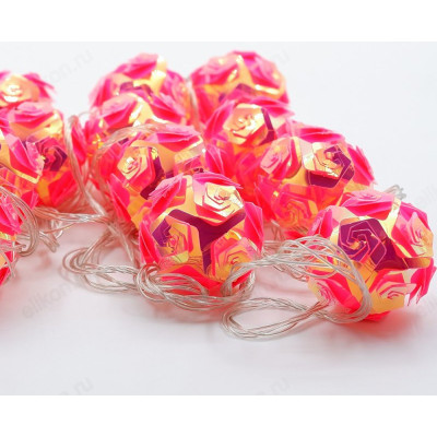 Гирлянда YM-8 5м 15 ламп цветная-5