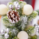 Сувенир елка с шариками YY25
