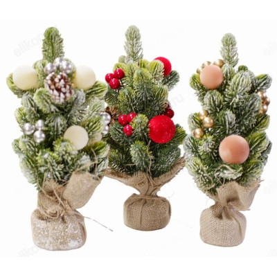 Сувенир елка с шариками YY25