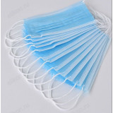 Защита от пыли одноразовая (белая,синяя)